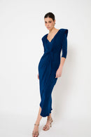 Robe Dix-Sept Maille Marine