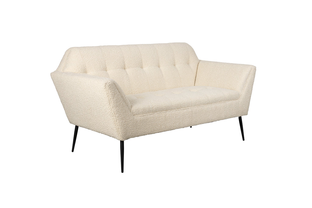 Kate Bouclé - 2-Seater Sofa - Fabric - Beige