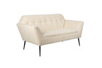 Kate Bouclé - 2-Seater Sofa - Fabric - Beige