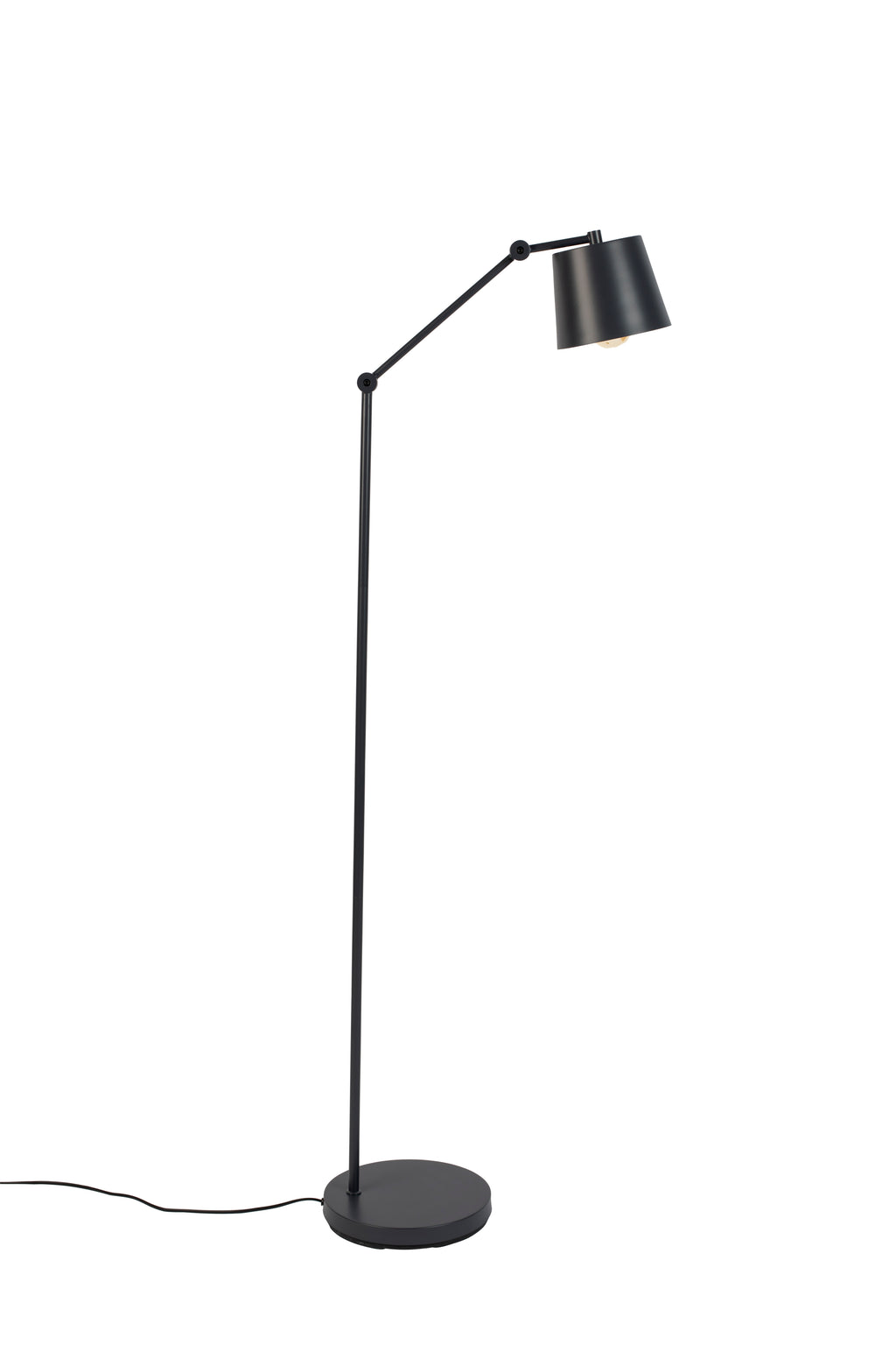 Hajo - Floor lamp - Iron - Gray