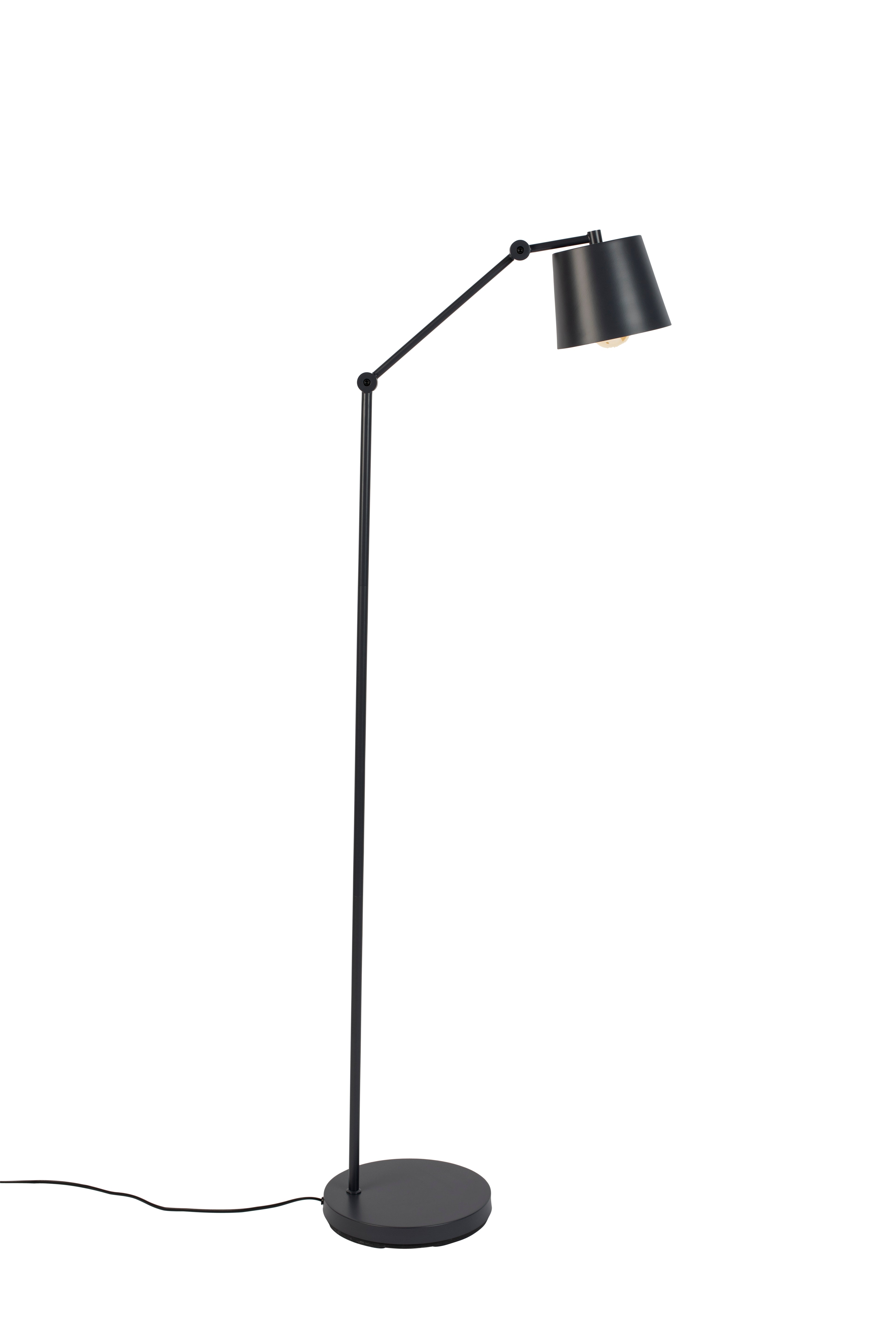 Hajo - Floor lamp - Iron - Gray