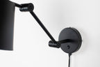 Hajo - Applique Murale - Fer - Noir