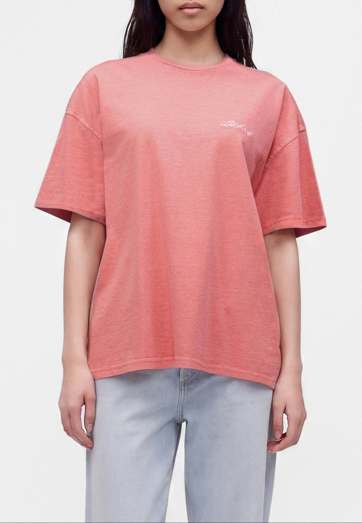 Camiseta Labelle - rosa flor de melocotón - mujer