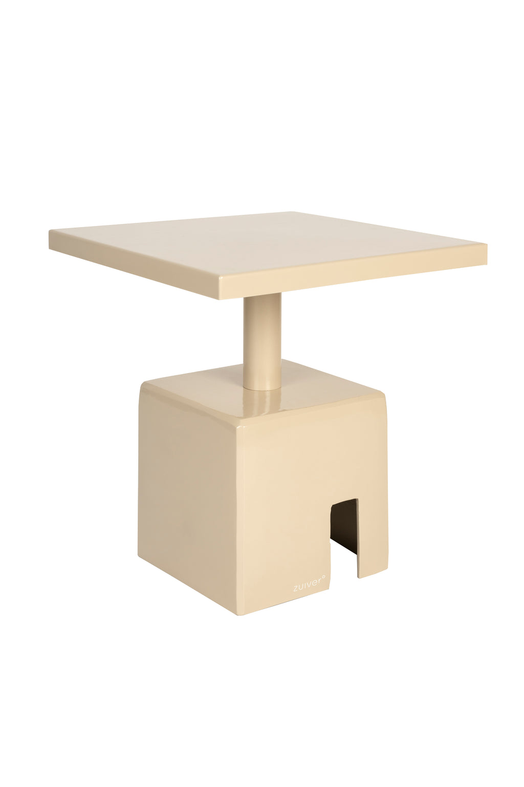 Chubby - Side Table - Iron - Beige