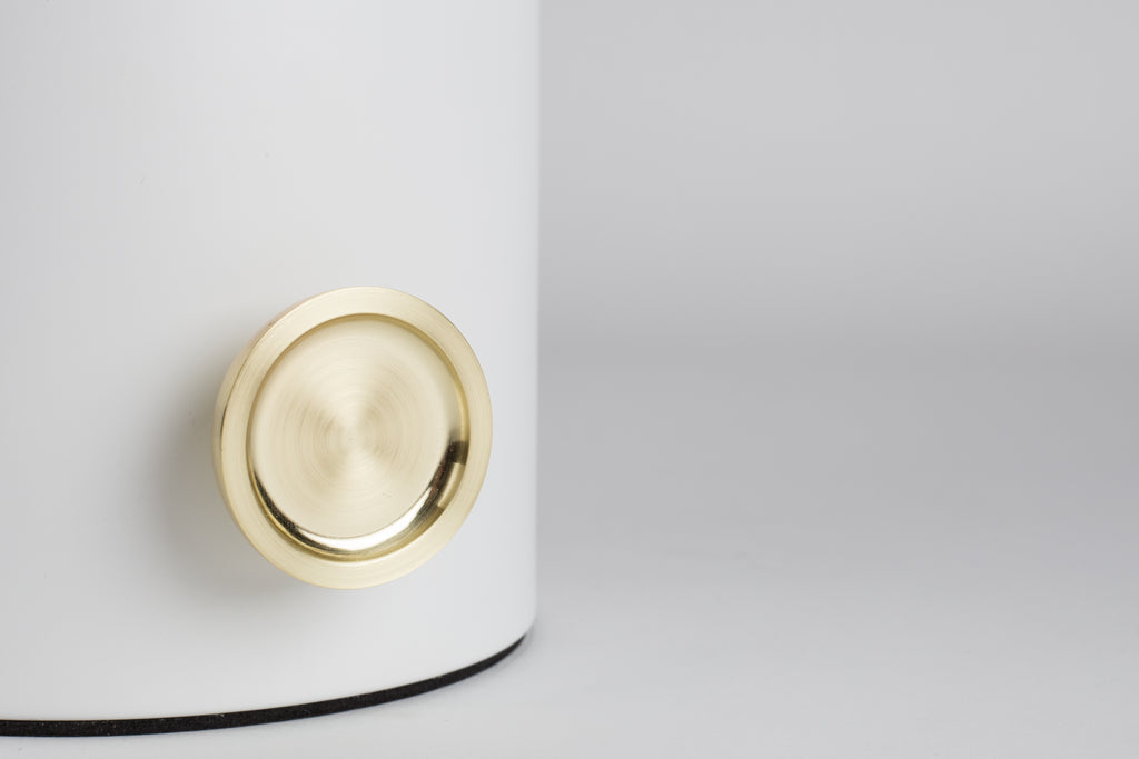 Moody - Table Lamp - Glass - White