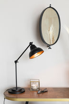 Lara - Mirror - Iron - Black/Gold