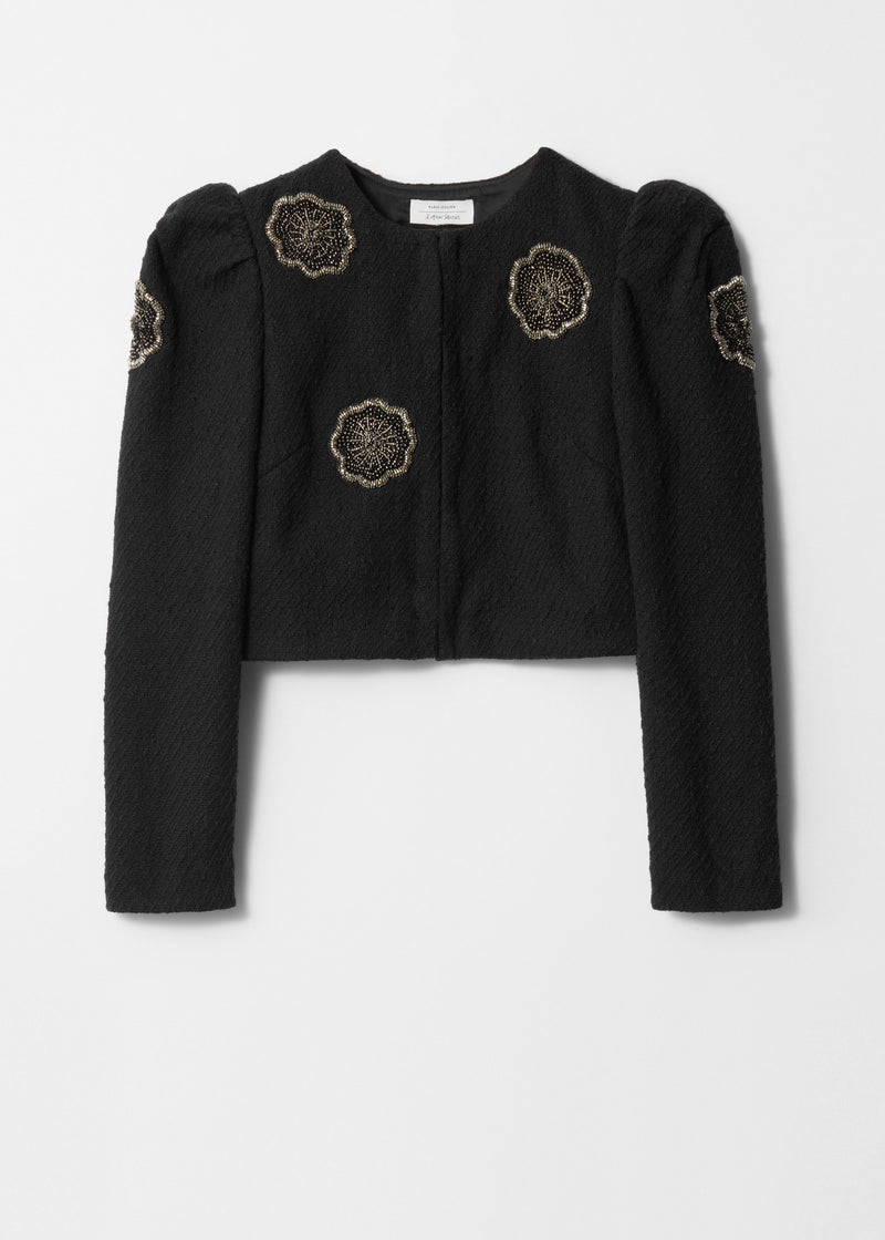 Chaqueta Pa Tindra Tweed Jacket - Negro - Mujer