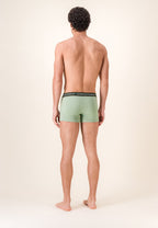 Redoutable Cotton Boxer Briefs - Sage Green