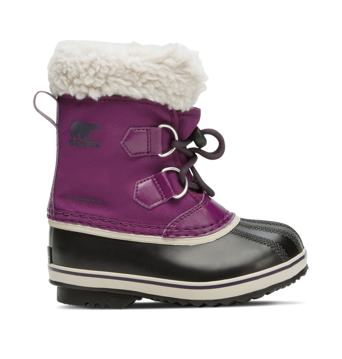 Bottes De Neige En Nylon Yoot Pac™ - Wild Iris & Dark Plum - Enfant