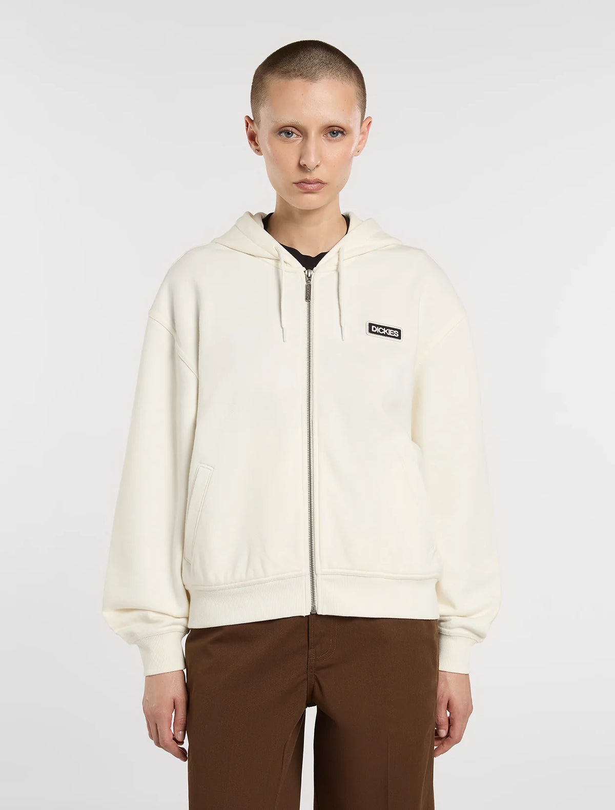 Felpa Dickies Deshler Fz Hoodie W - Egret