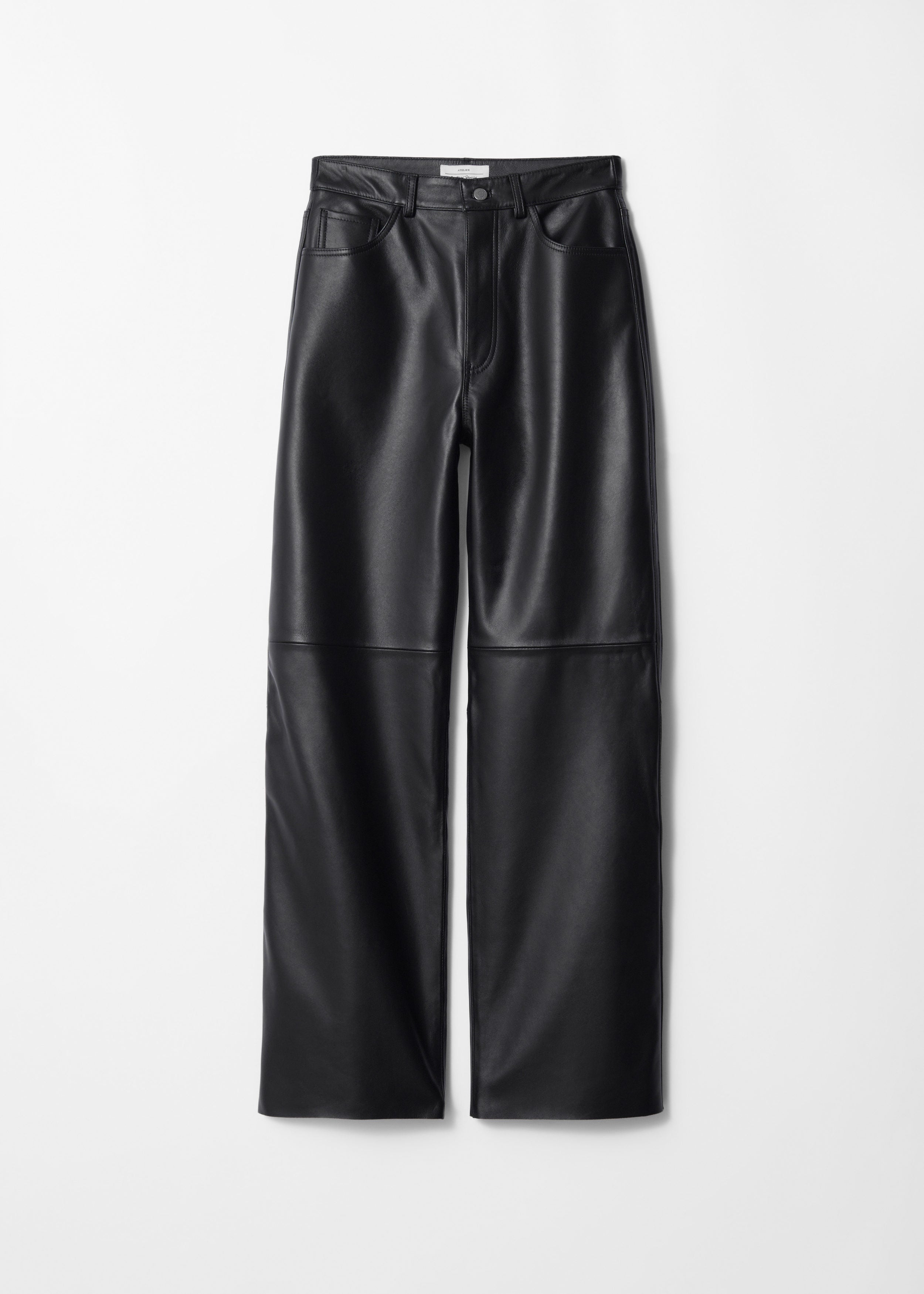 Pantalon Es New Toledo Leather Trs - Noir