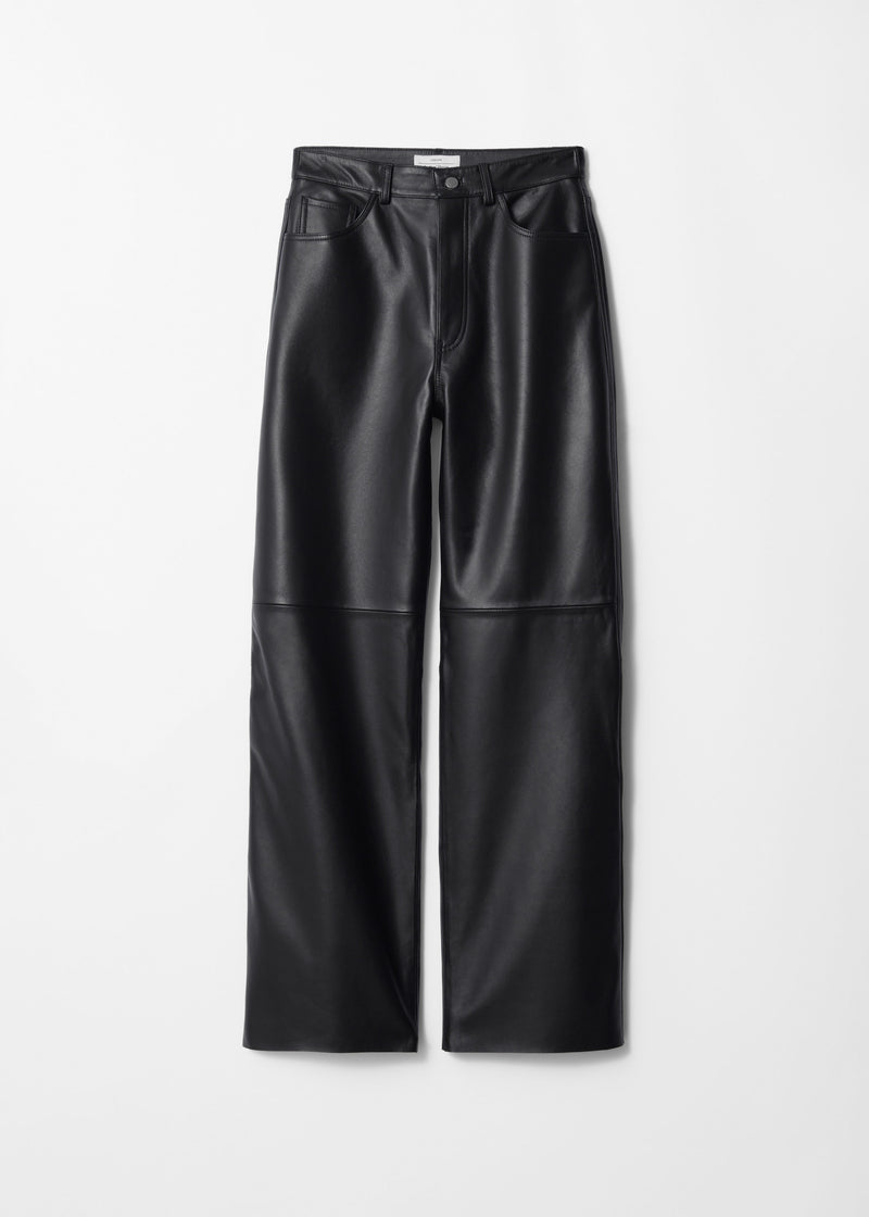 Pantalón Es New Toledo Leather Trs - Negro - Mujer