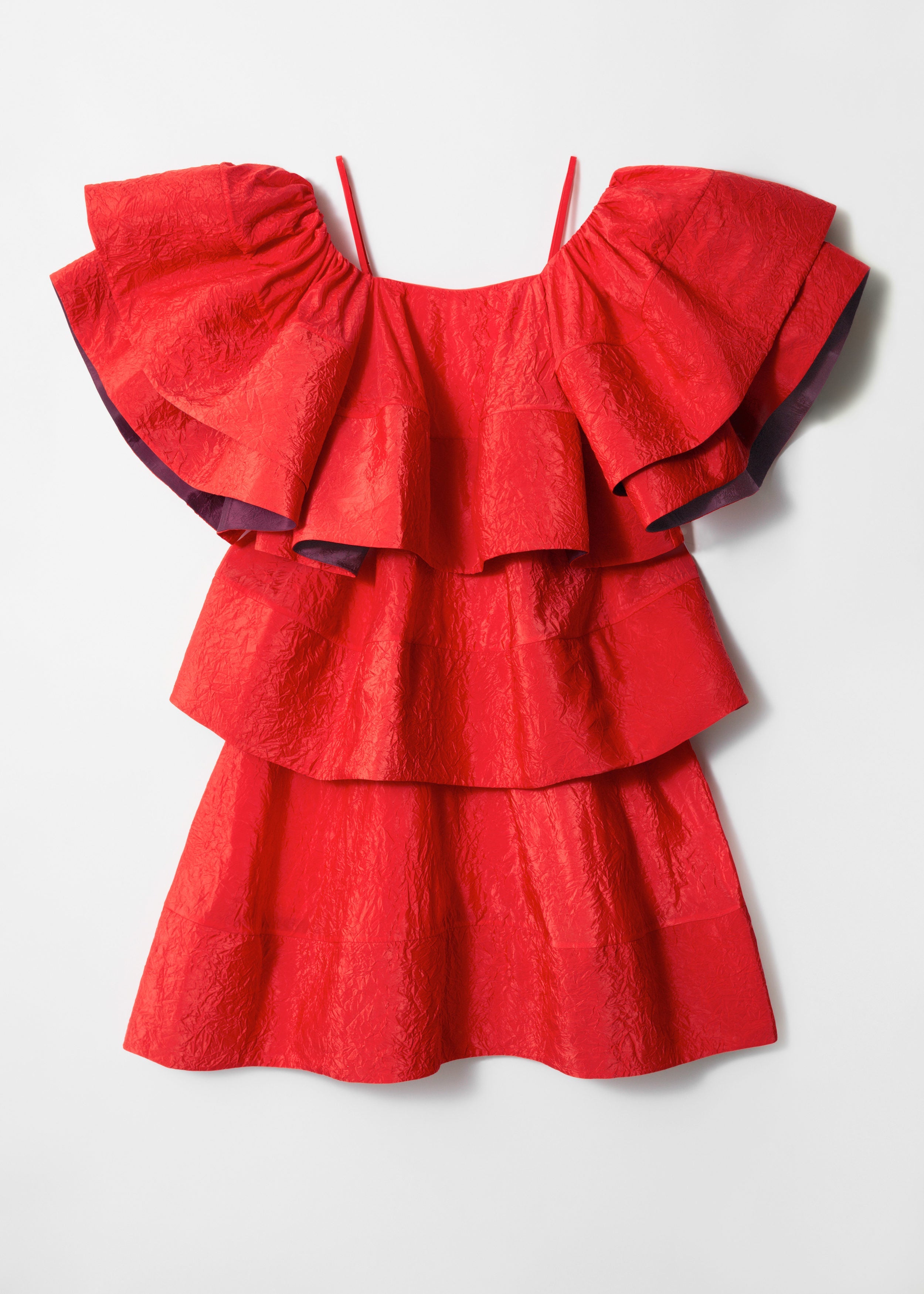 Robe Midi Cedella De Dress Co-R - Rouge