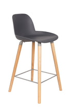 Albert Kuip 65 Cm - Bar & Counter Stool - Polypropylene Plastic - Dark Gray