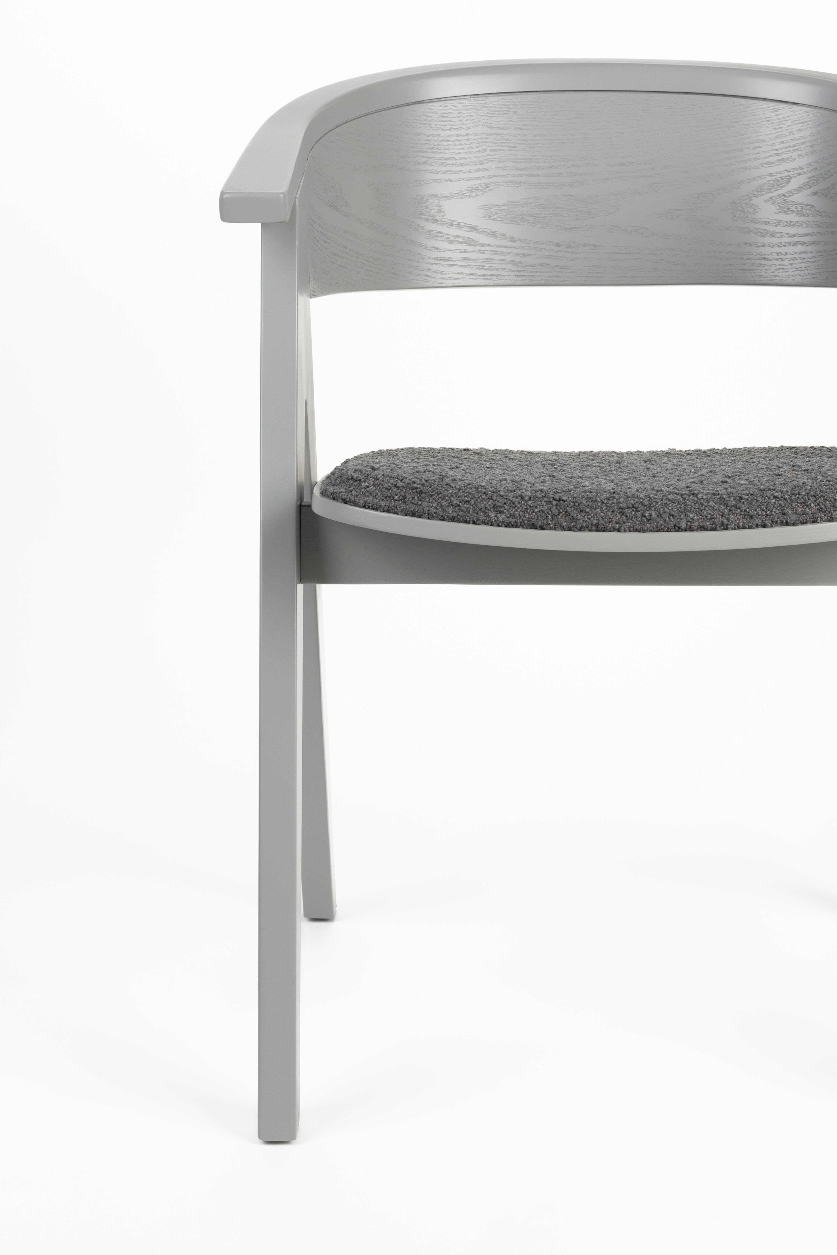 Ndsm - Dining Room Armchair - Solid Ash - Gray