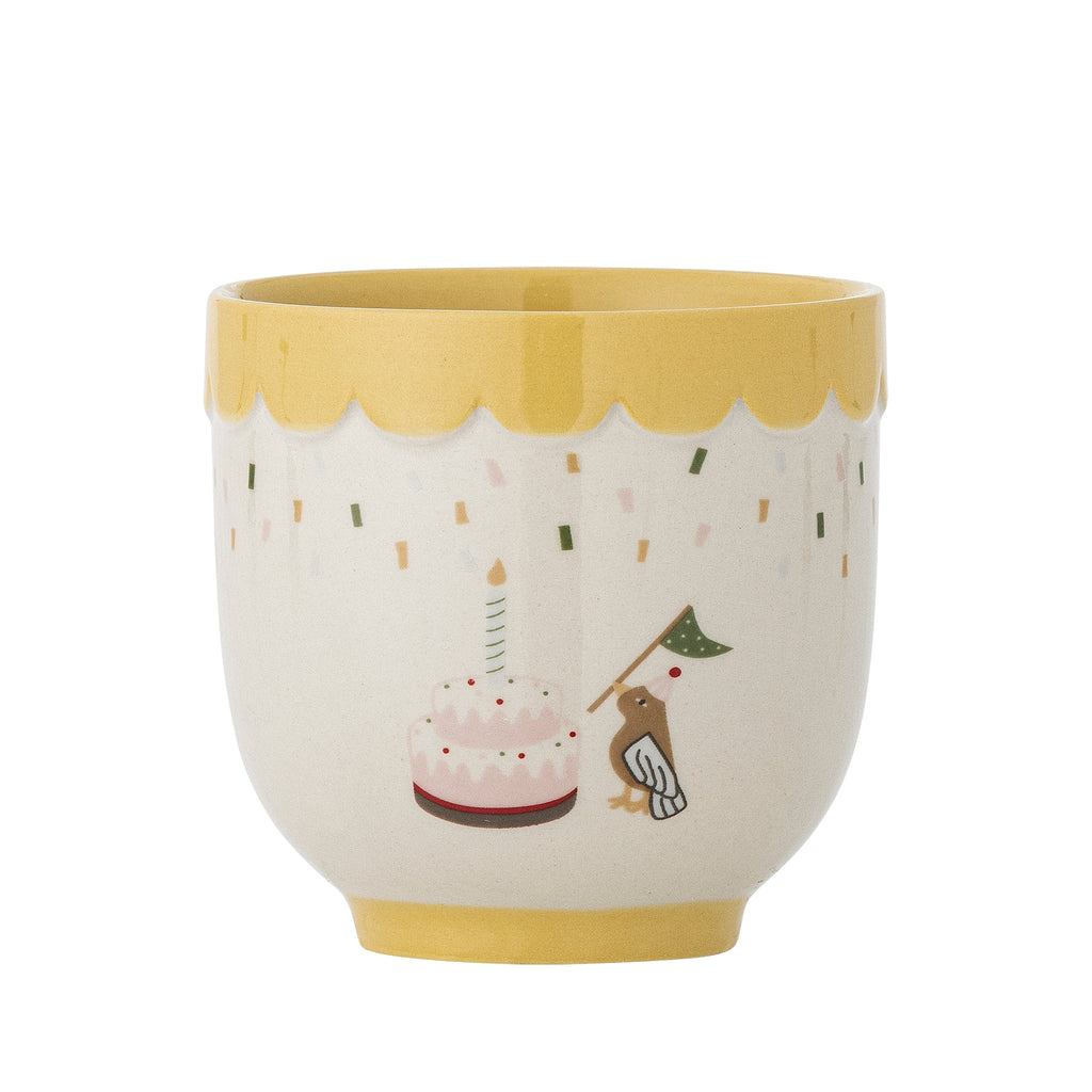 Celebrate - Tasse - Jaune - Grès