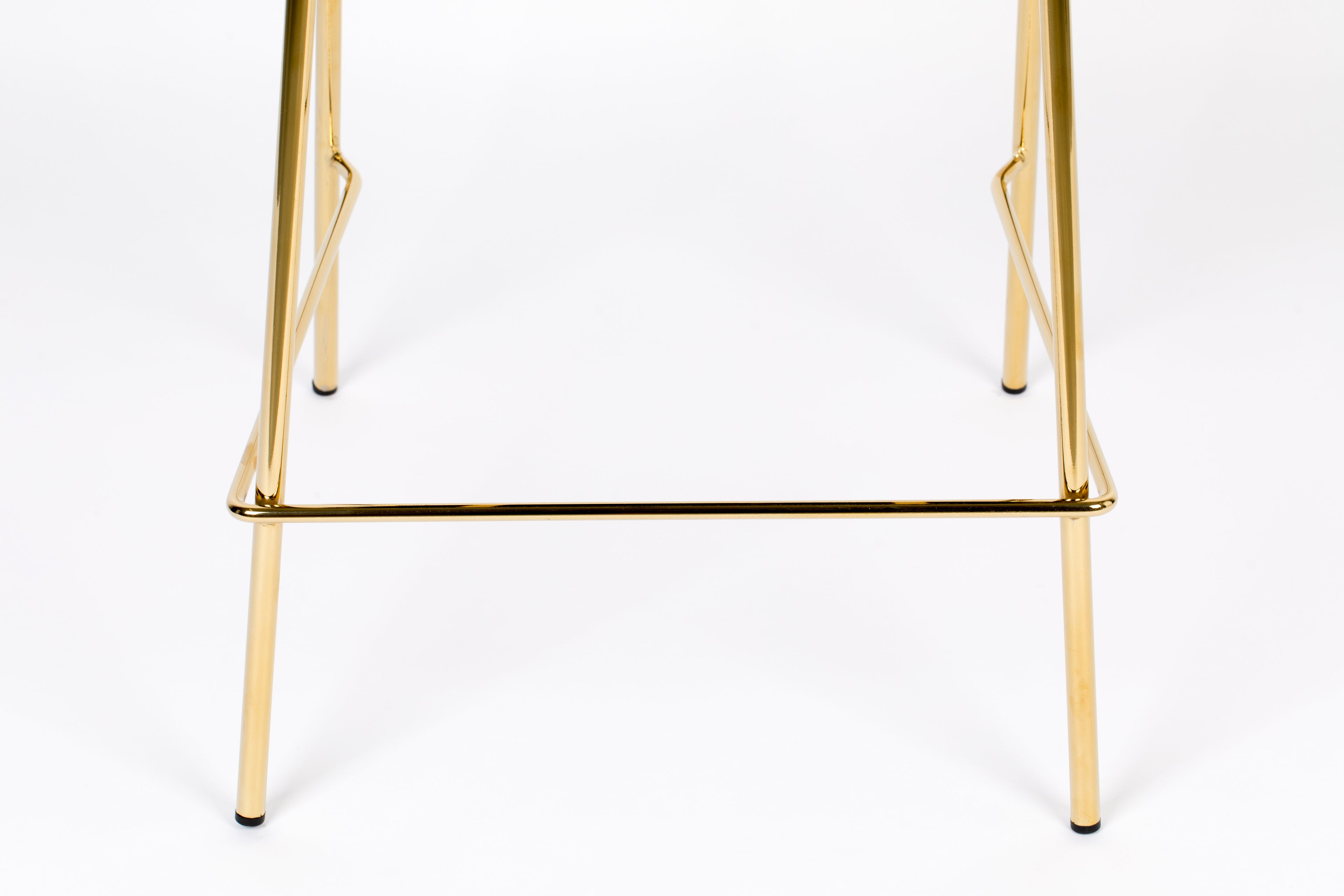 Jolien - Bar & Counter Stool - Fabric - Gold/Pink
