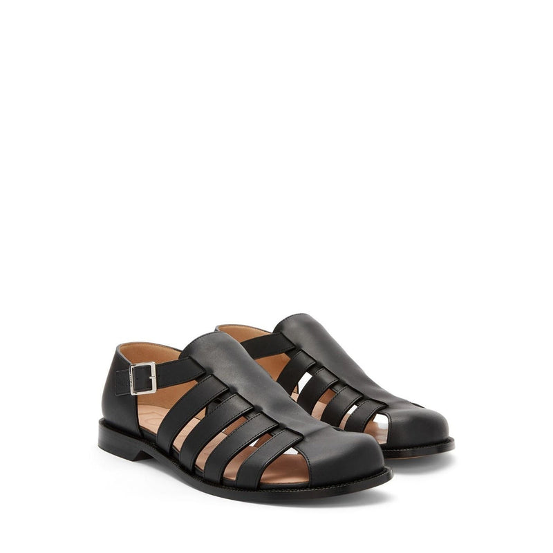 Sandales - Loewe Campo Leather - Black