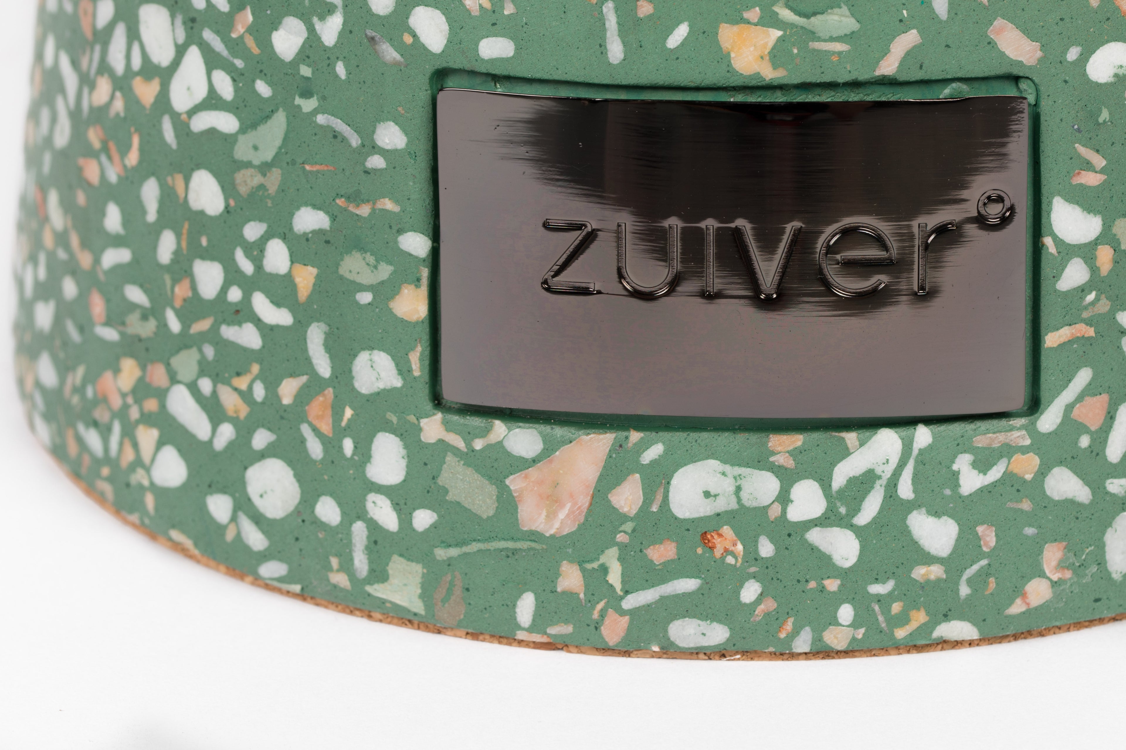 Victoria - Table D'Appoint - Terrazzo - Vert