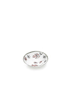 Midnight Flowers - 2er-Set Flache Schalen - S - Bone-China-Porzellan - Fiore Rosa