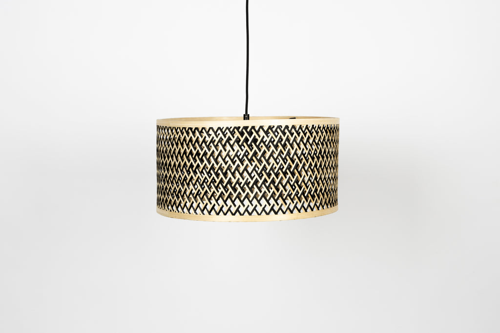 Isla Bambou Petite - Pendant light - Solid bamboo - Beige