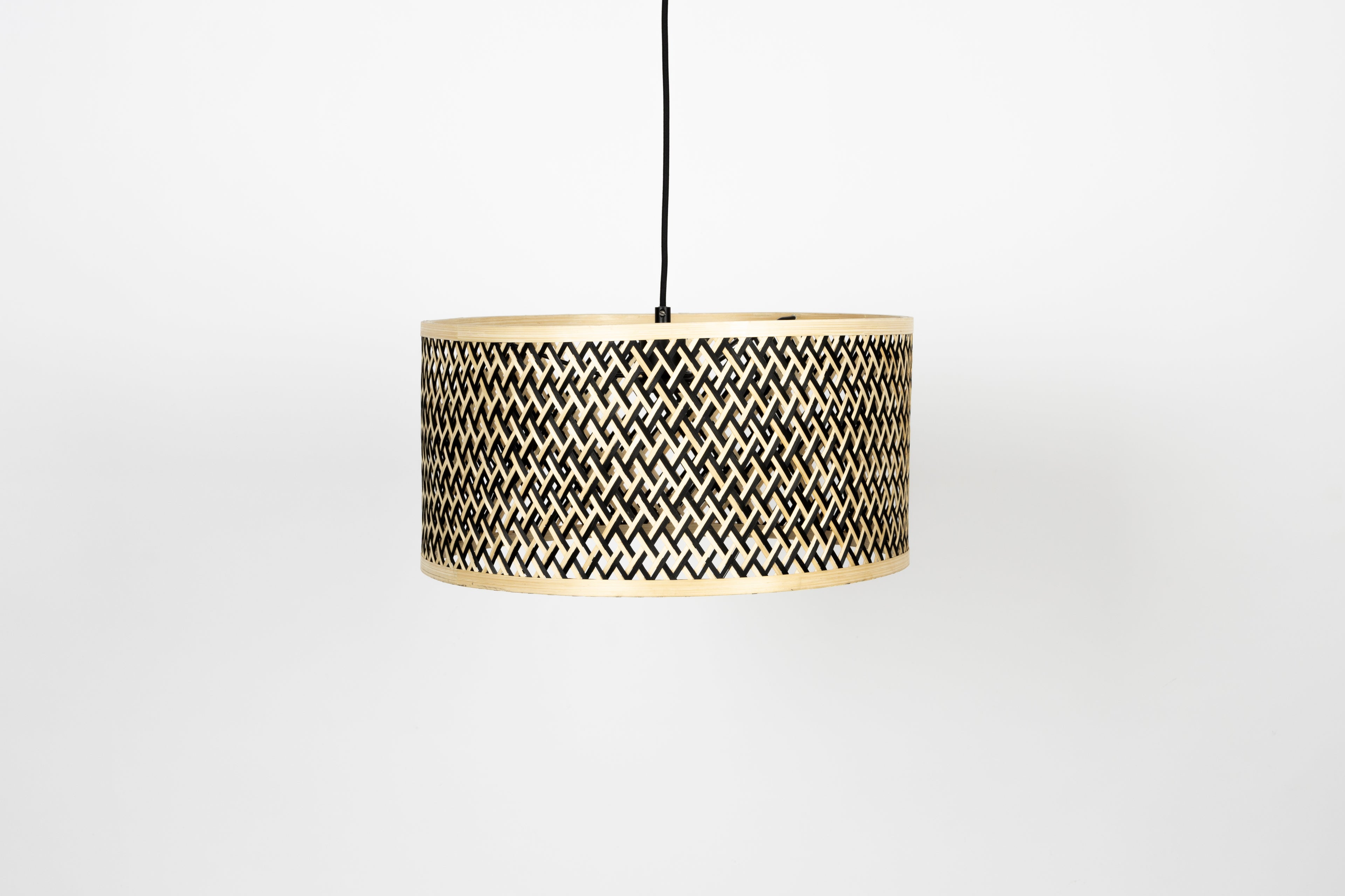 Isla Bambou Petite - Pendant light - Solid bamboo - Beige