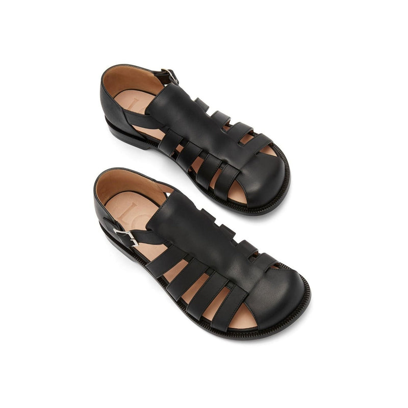 Sandales - Loewe Campo Leather - Black