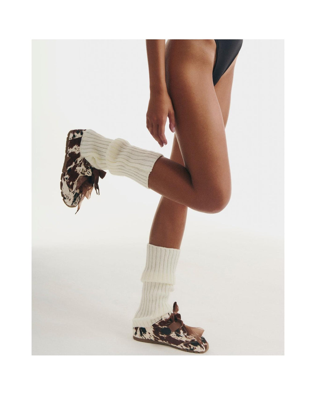 Sneakers Adorable - Kuhfell-Print - Damen