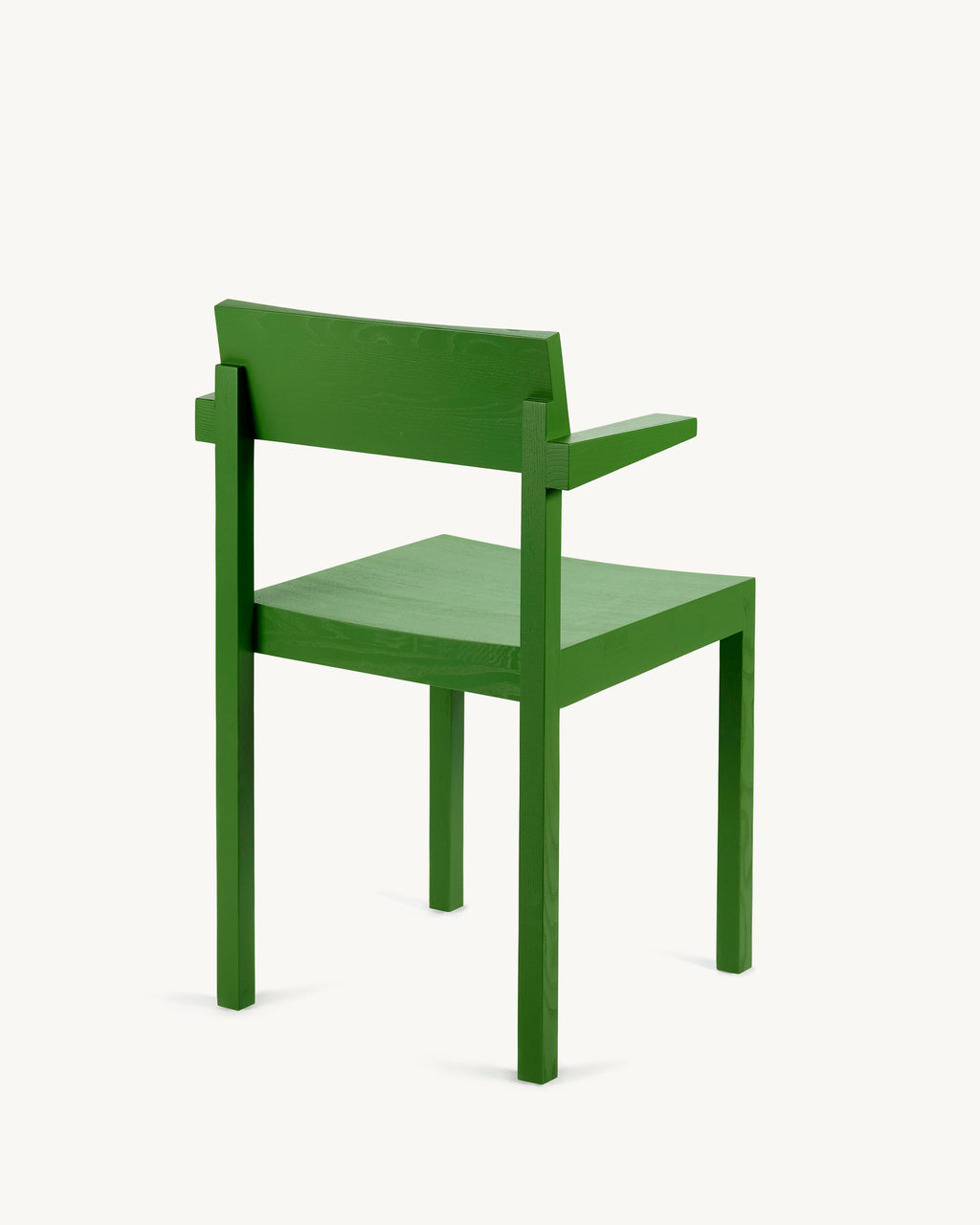 Silent - Chaise À Accoudoirs - Frêne - Grass