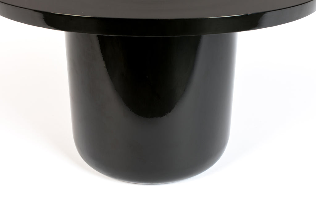 Shiny Bomb - Coffee Table - Aluminum - Black