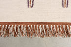 Gambit - Tapis - Coton - Beige/Terracotta