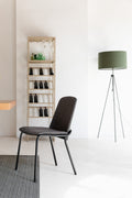 Clip - Dining Room Chair - Fabric - Black/Grey