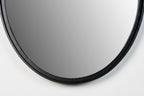 Matz Ovale L - Miroir - Fer - Noir
