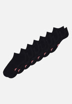 Lot De 7 Socquettes En Coton - Noir