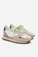 B6 - White / Green - Mixte