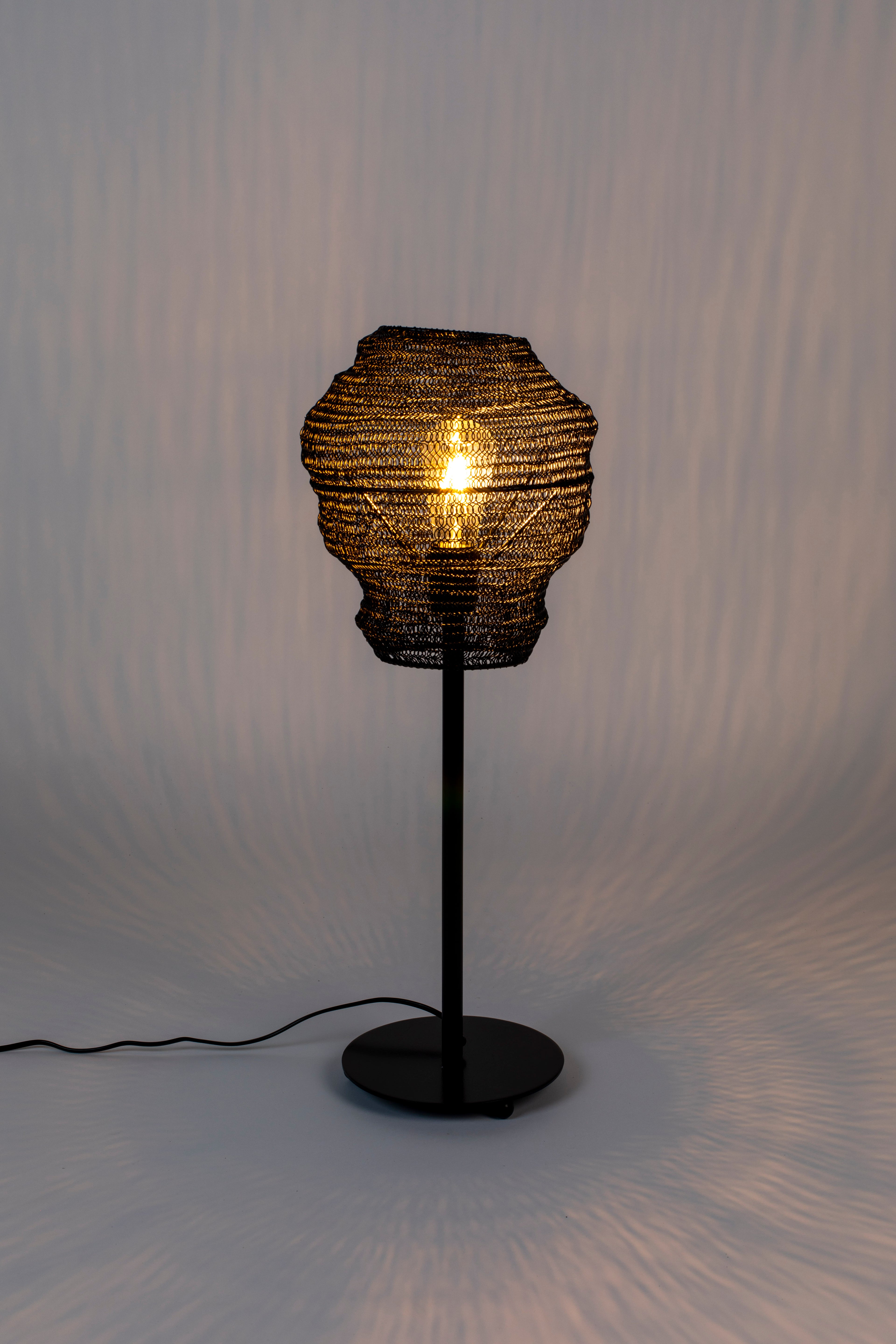 Lena - Table Lamp - Metal - Black
