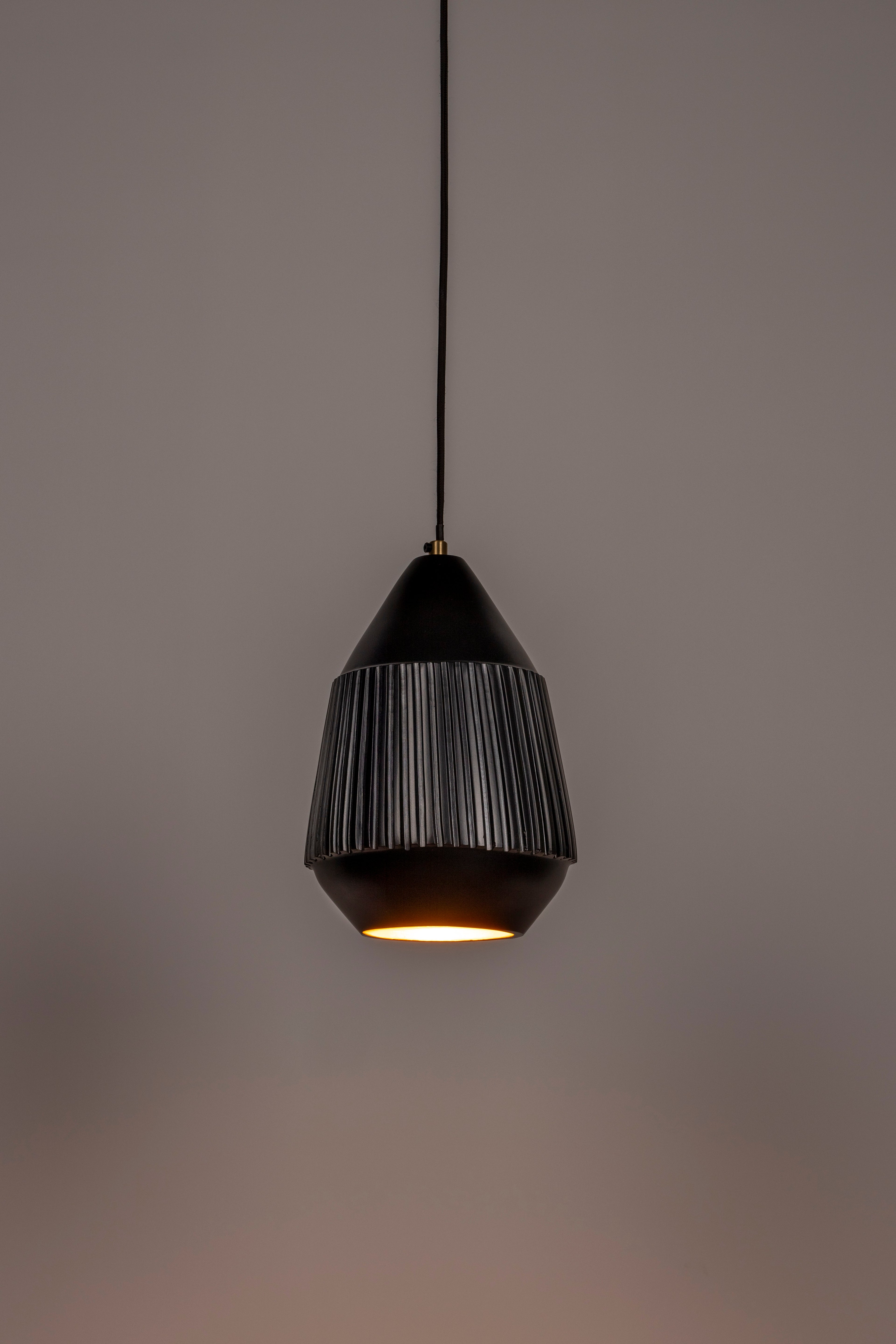 Aysa Haute - Pendant Lamp - Aluminum - Black