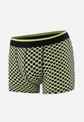 Boxer Marius Raquettes En Coton - Jaune Anis