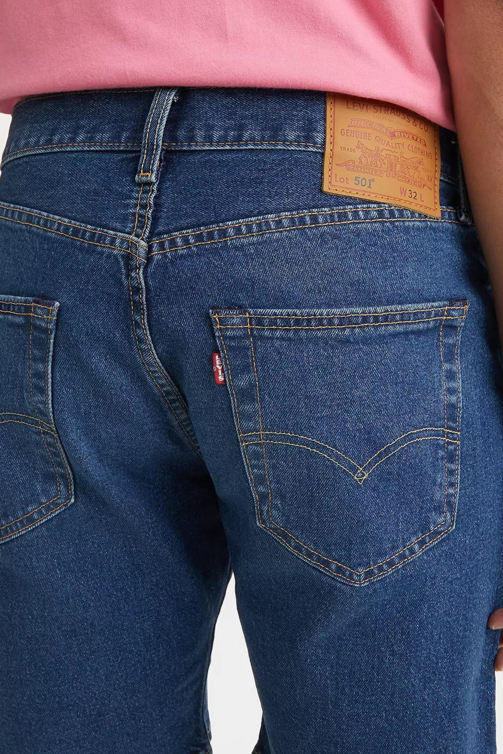 Levi'S® Pantaloncini Di Jeans 501® Hemmed 36512-0152 Blu Scuro Regular Fit