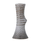 Raheem - Set of 8 Candle Holders - Grey - Stoneware
