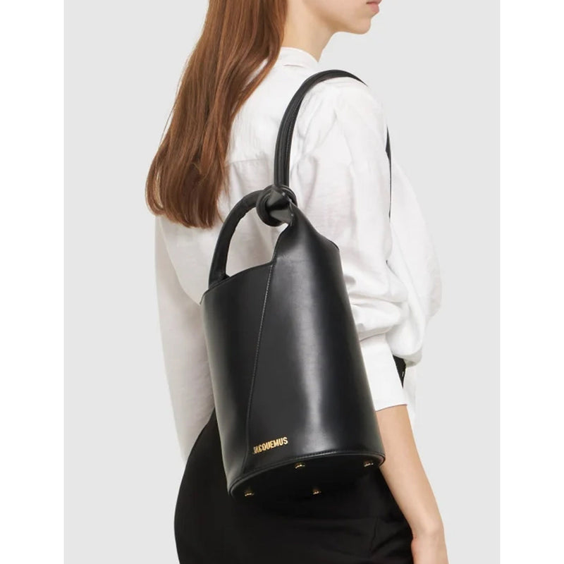 Sac Jacquemus Le petit Tourni - Noir