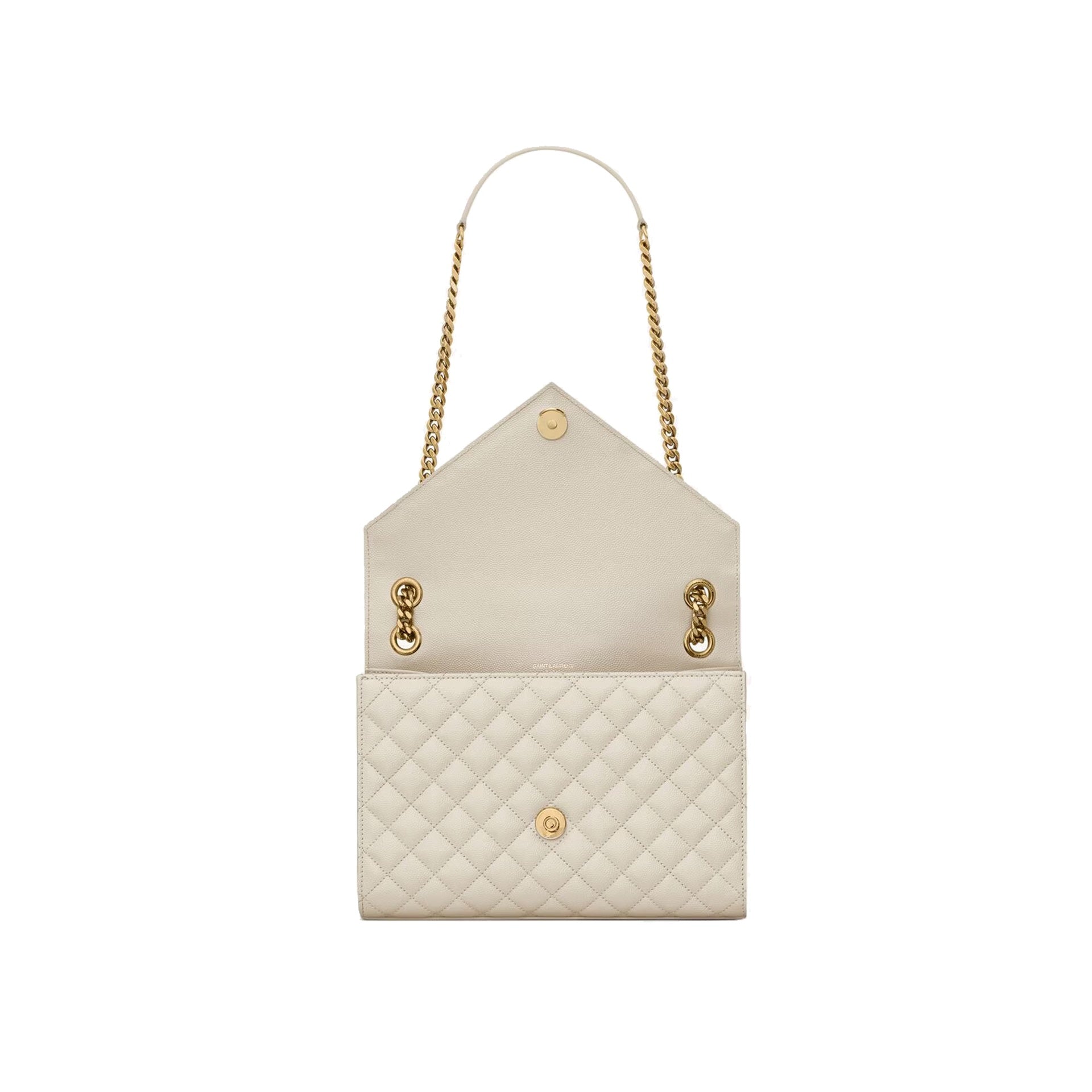 Saint Laurent - Medium Envelope Bag - Women - Ivory
