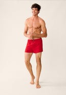 Caleçon Rouge En Jersey De Coton - Fredo Rouge
