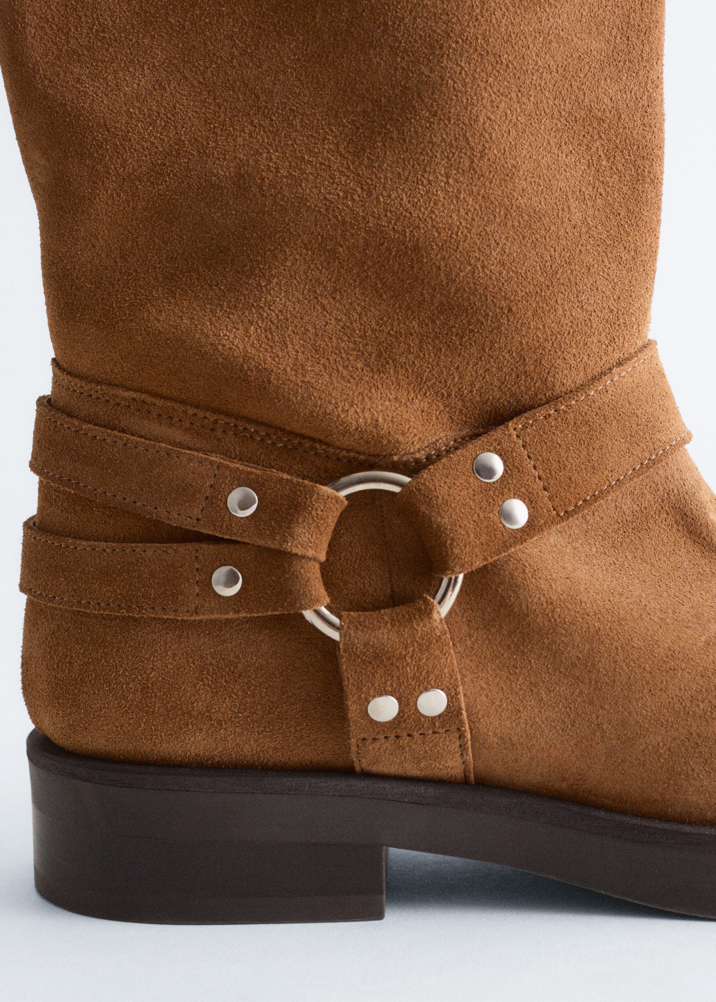 Bottes De Motard Yoko - Marron