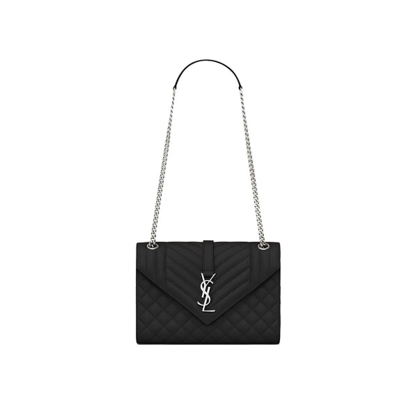 Saint Laurent - Bolso tipo sobre mediano - Mujeres - Negro