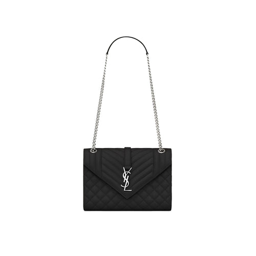 Saint Laurent Bolso mediano Sobre - Mujeres - Negro