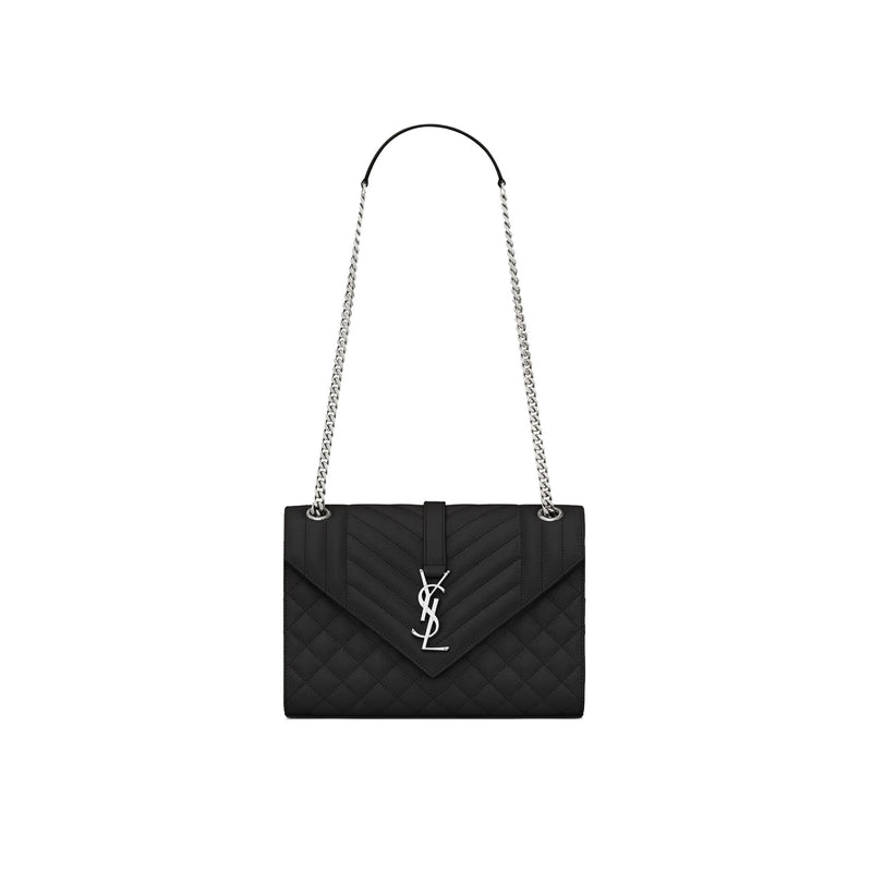 Sac Saint Laurent Envelope Medium - Femme - Black