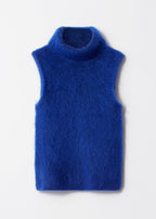 Top St Eden En Mohair Mélangé - Bleu