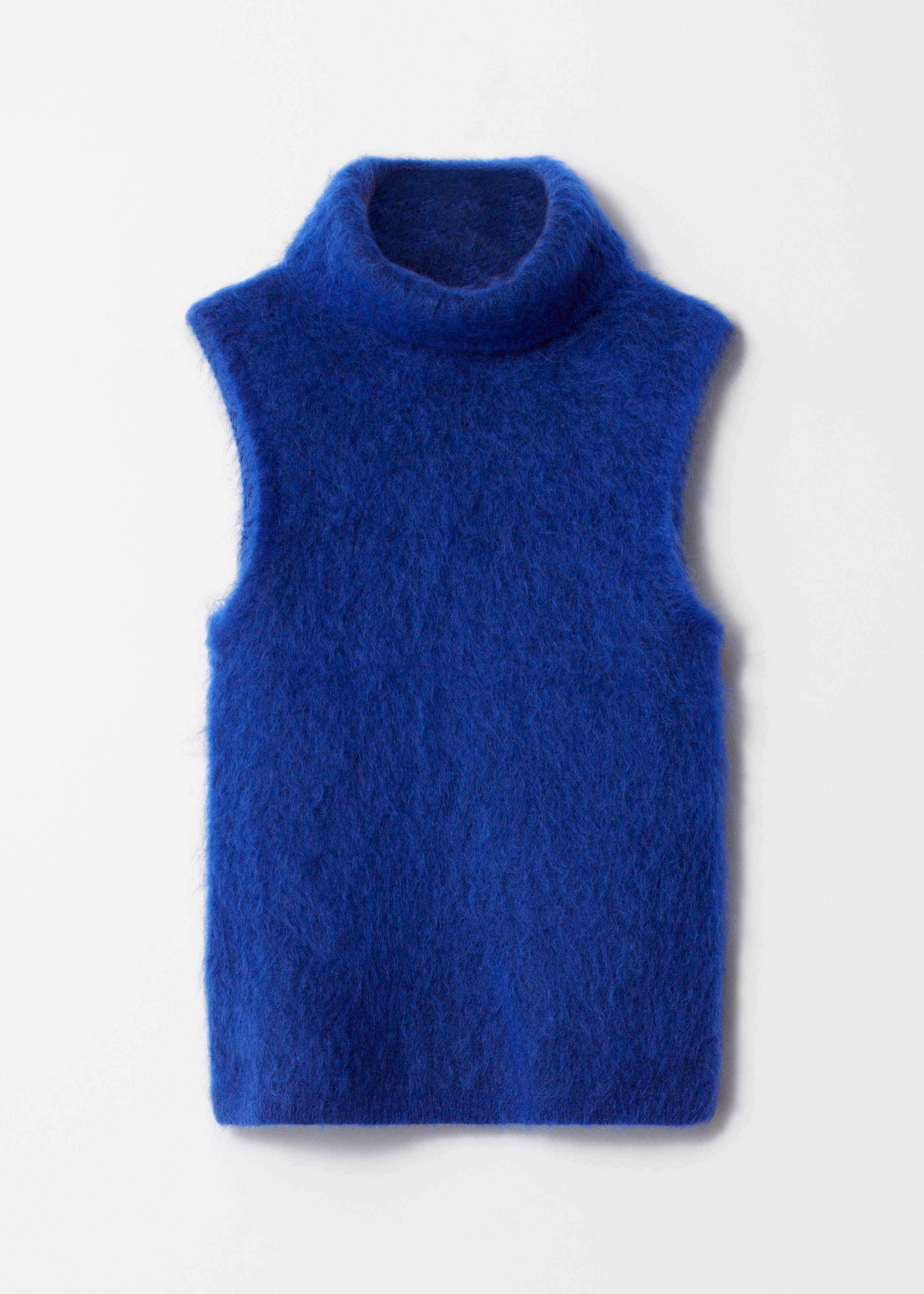 Top St Eden En Mohair Mélangé - Bleu