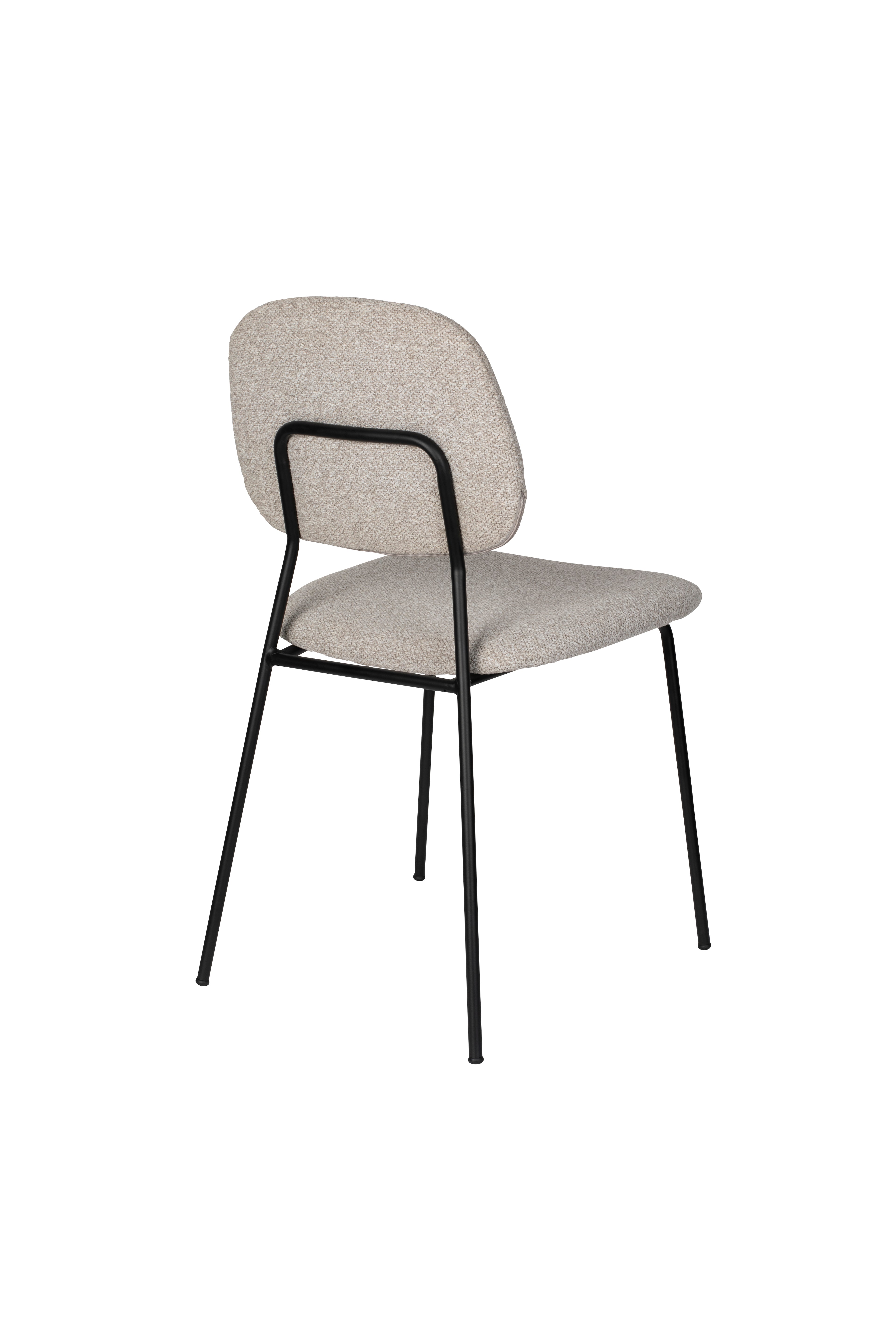 Roos - Dining Room Chair - Metal - Light Beige